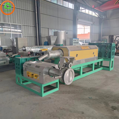 quality Wyroby z trójkręgowego projektowania odpadów PP PE HDPE LDPE Film plastikowy do recyklingu Pellets Making Machine factory